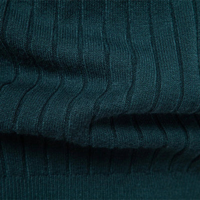 Jersey de Cuello Alto Acanalado George