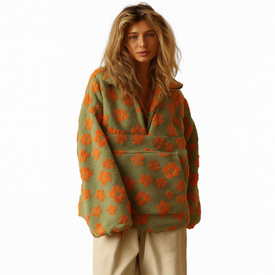 Saga | Bloom Sudadera de Forro Polar Cálida