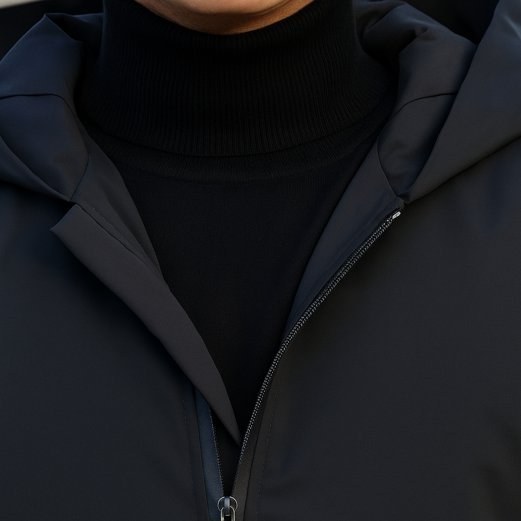 Chaqueta cortavientos elegante para hombre