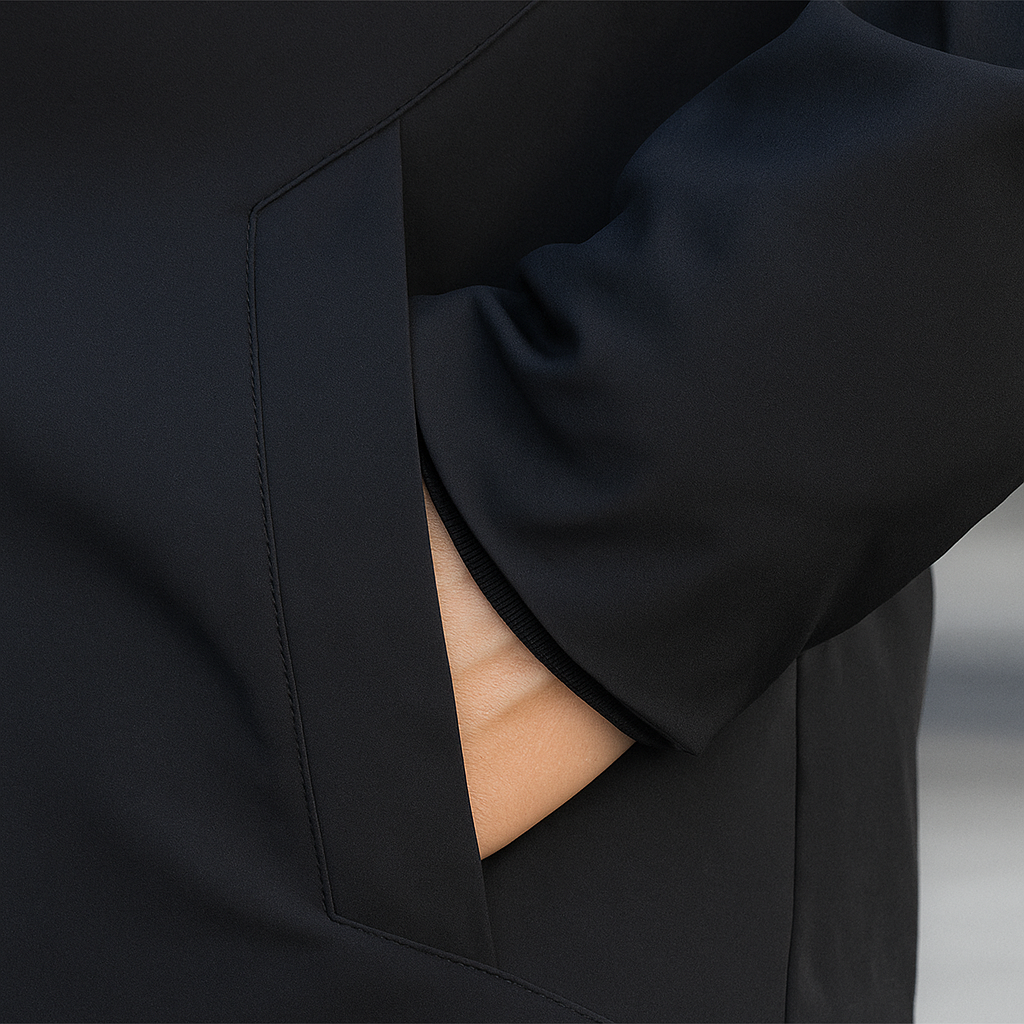 Chaqueta cortavientos elegante para hombre