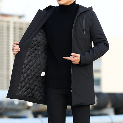 Chaqueta cortavientos elegante para hombre