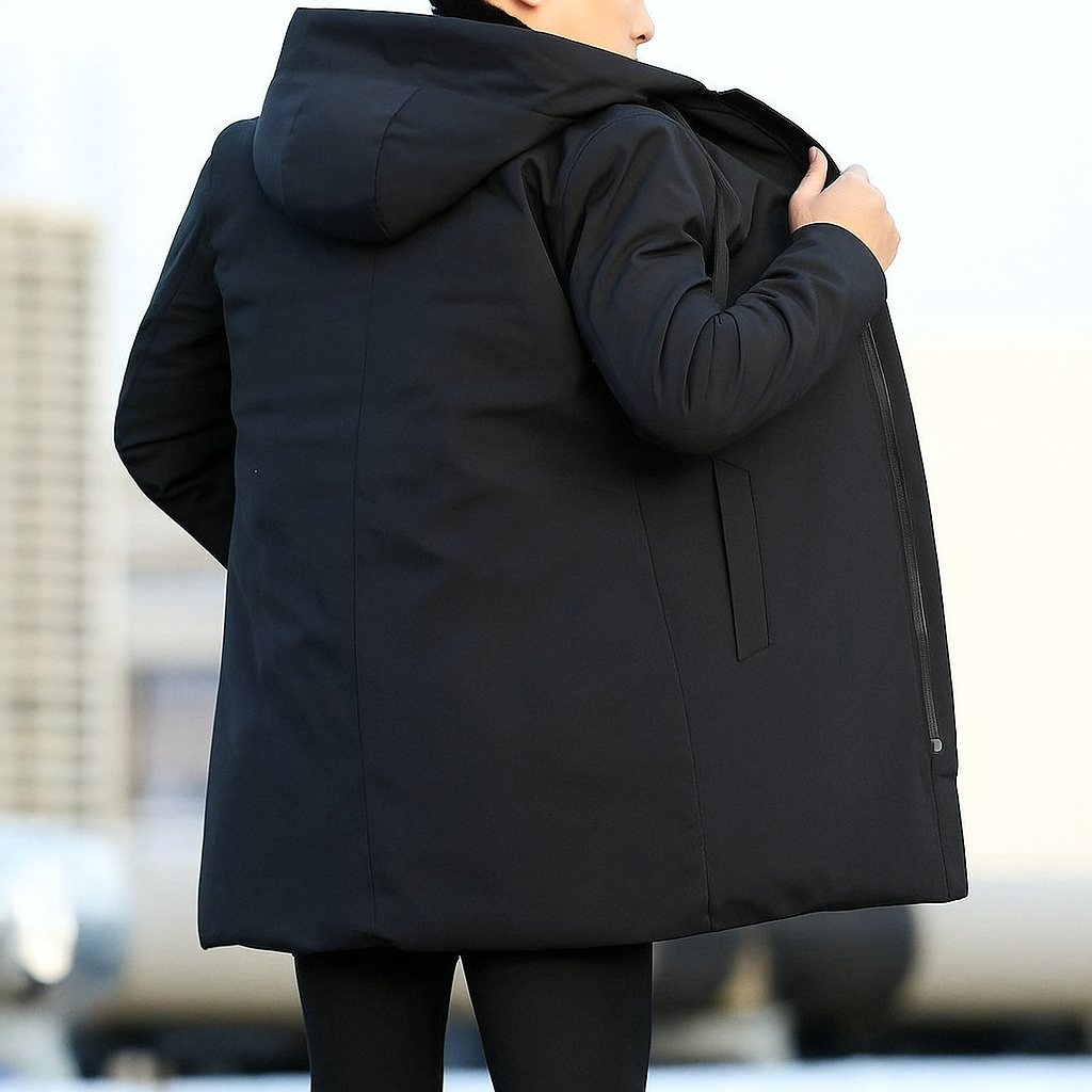 Chaqueta cortavientos elegante para hombre