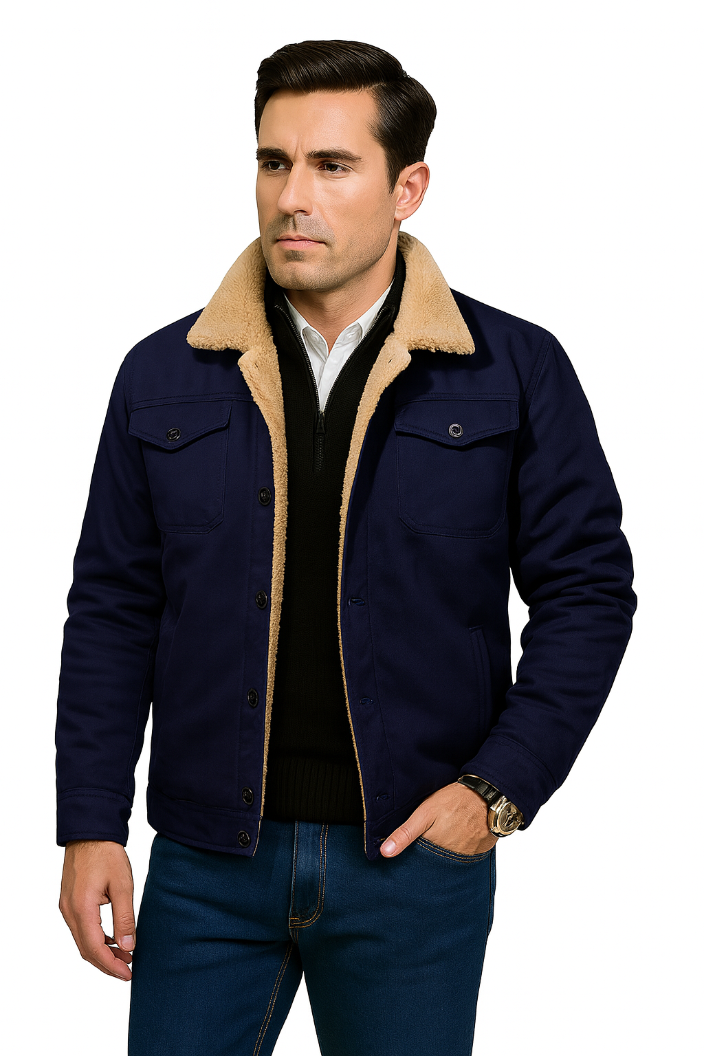 David | Chaqueta Bomber con Estilo