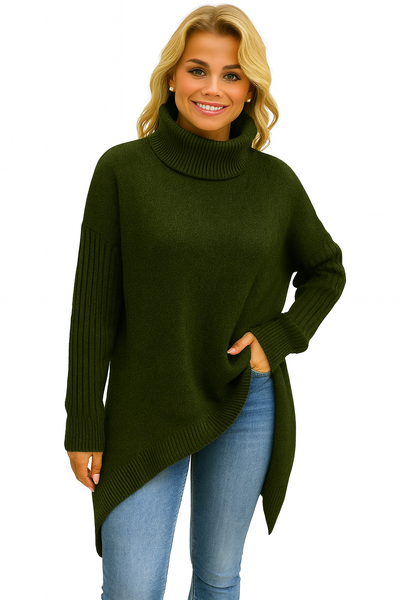 Laila | Jersey Oversize de Cuello Alto