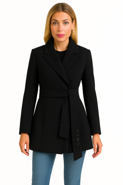 Natalia | Abrigo elegante con cinturón