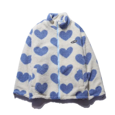 Jessy | Chaqueta reversible con corazones