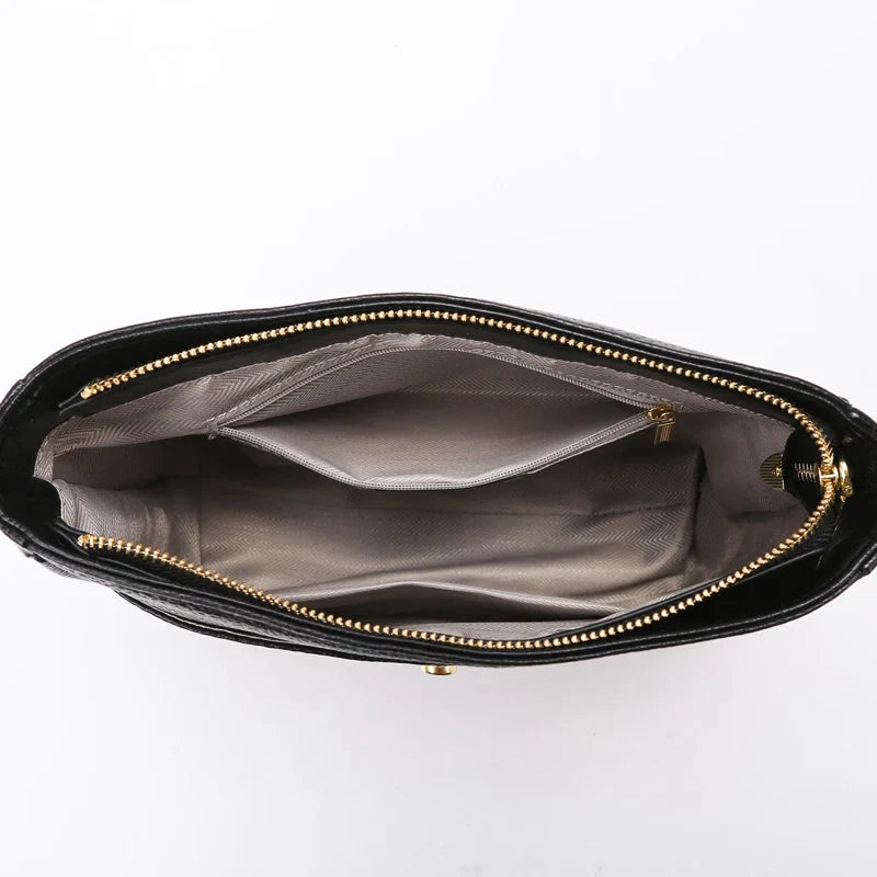 Julieta | Bolso de hombro de piel finamente cosido