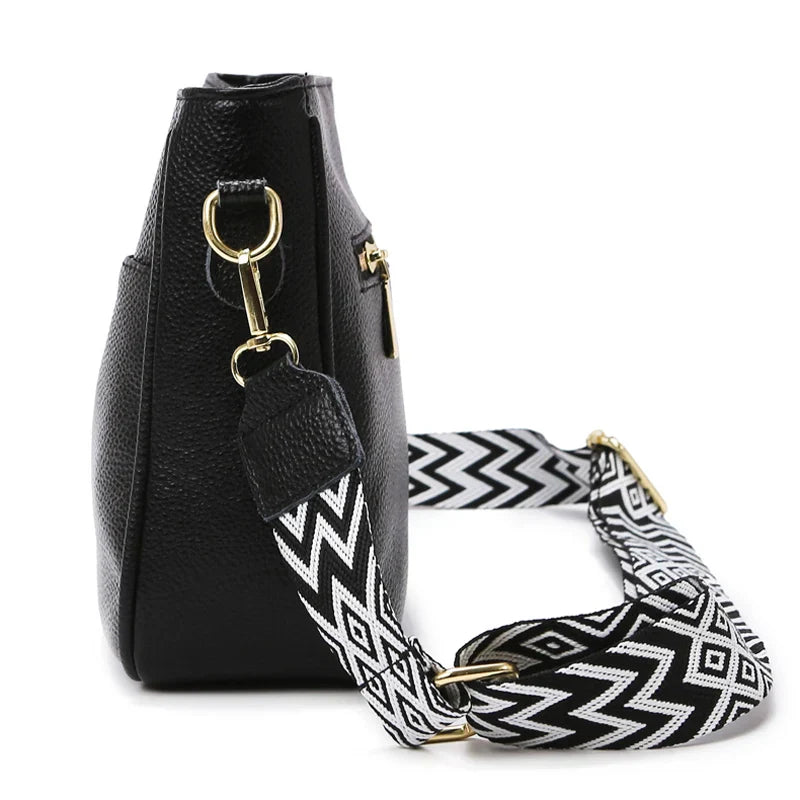 Julieta | Bolso de hombro de piel finamente cosido