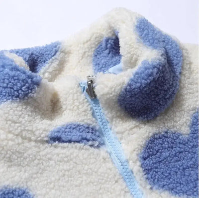 Jessy | Chaqueta reversible con corazones