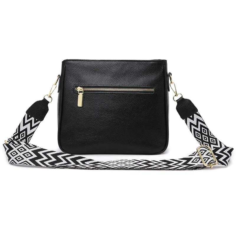 Julieta | Bolso de hombro de piel finamente cosido