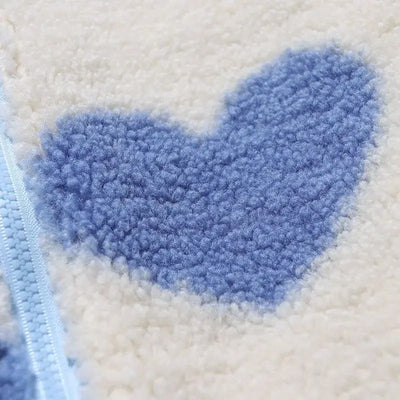 Jessy | Chaqueta reversible con corazones