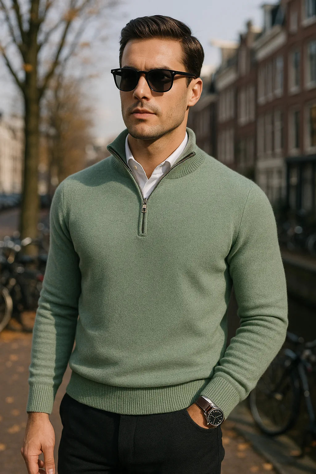 Jonas Zip | Sudadera con cremallera