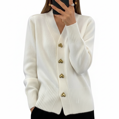 Cyra | Cárdigan Elegante de Punto