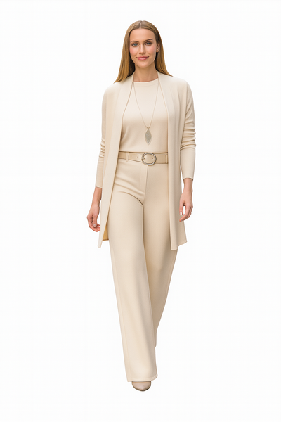 Isabel I Conjunto Elegante de 3 Piezas para Mujer