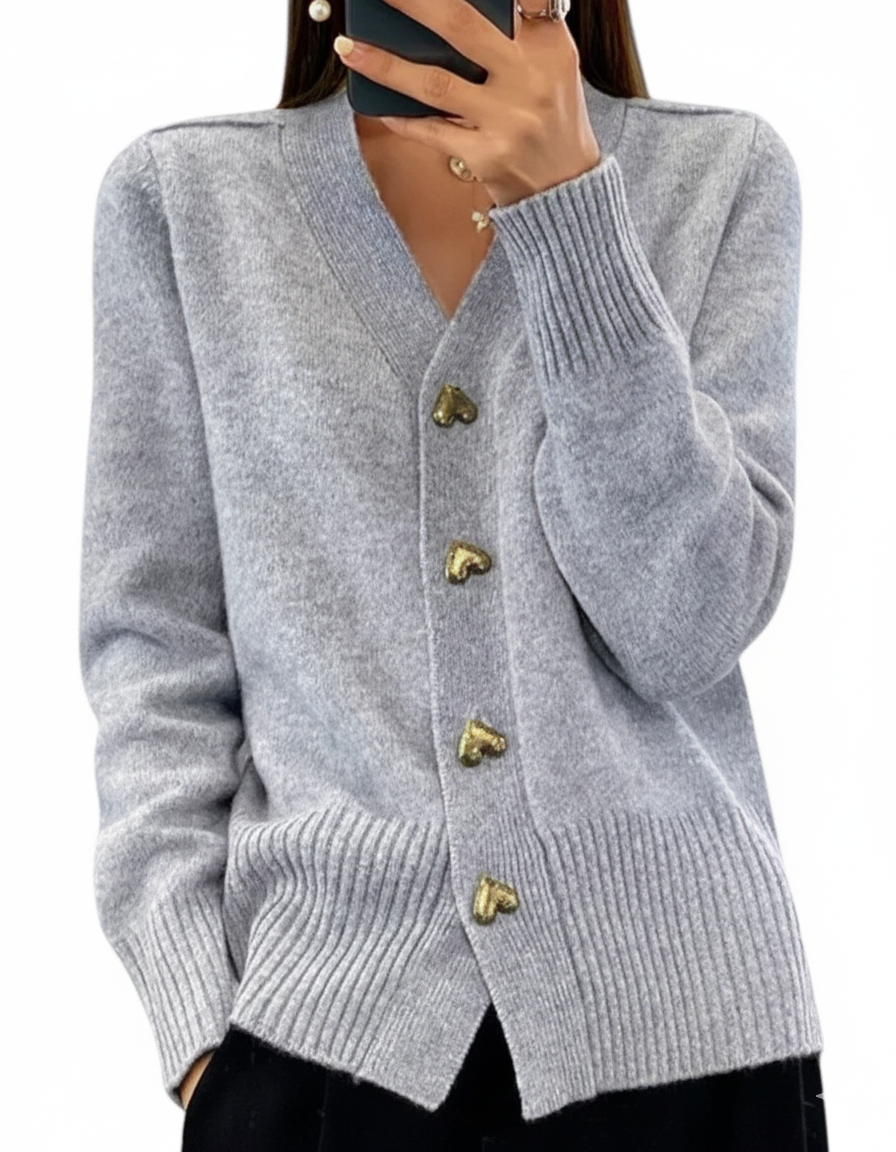 Cyra | Cárdigan Elegante de Punto