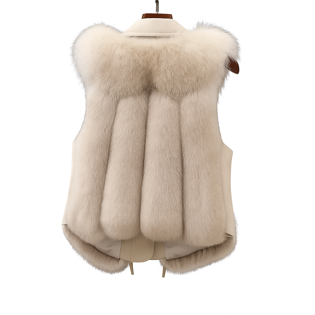 Lola | Chaleco de Cuero Elegante