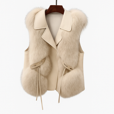 Lola | Chaleco de Cuero Elegante