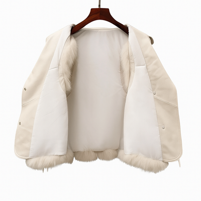 Lola | Chaleco de Cuero Elegante