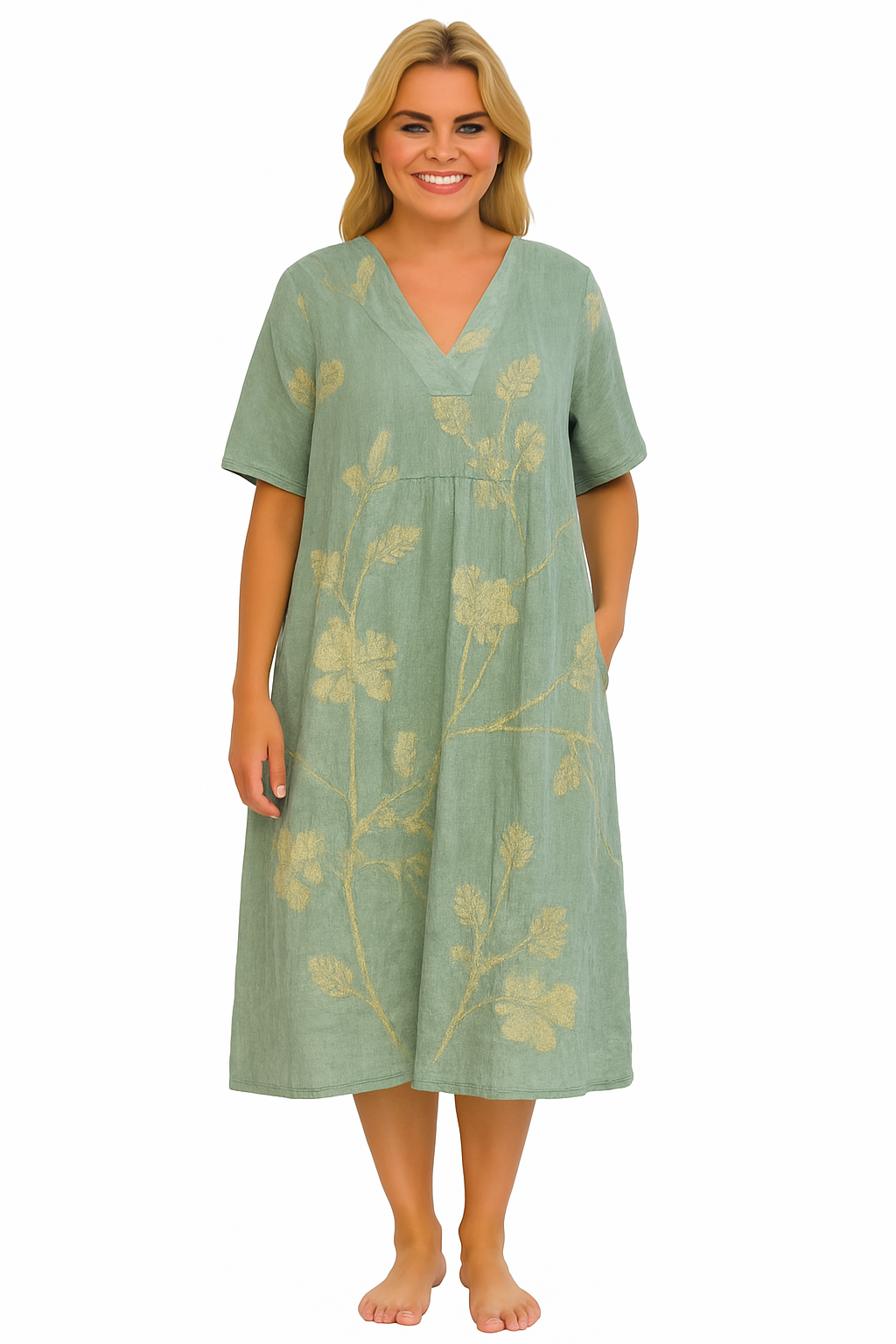 Inara | Vestido Geométrico Alegre