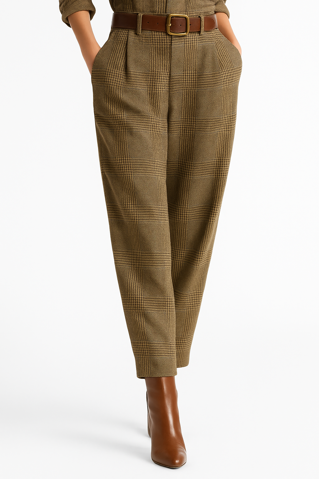 Paula | Mono a cuadros con detalles sofisticados