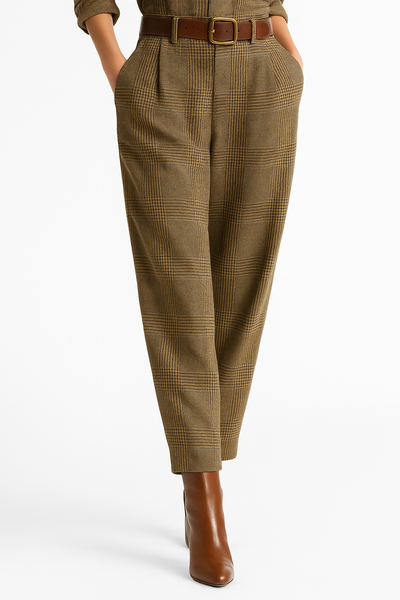 Paula | Mono a cuadros con detalles sofisticados