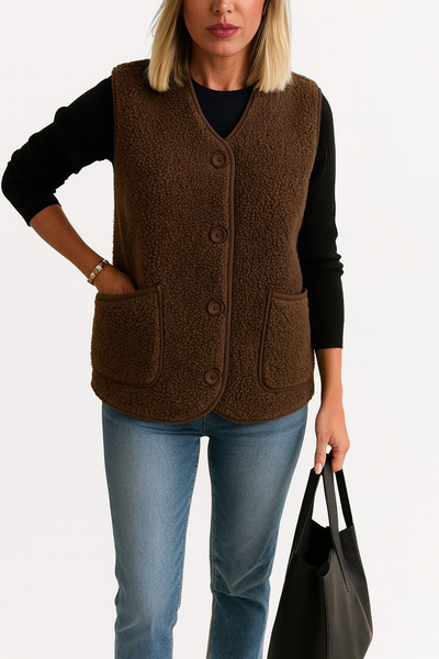 VEYLINIA | El chaleco con estilo que te abraza con calidez