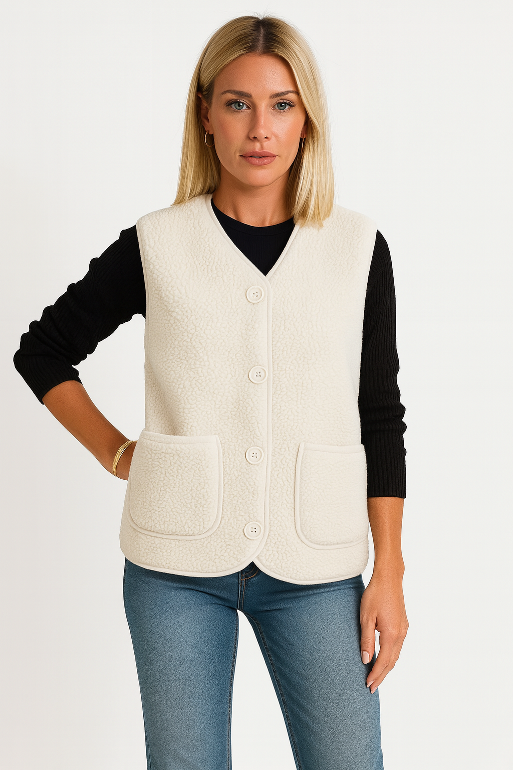 VEYLINIA | El chaleco con estilo que te abraza con calidez