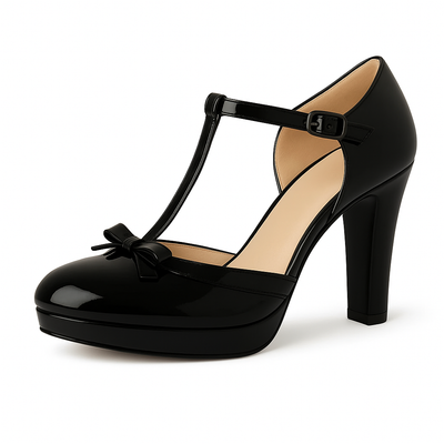 Lucía | Tacones Elegantes con Lazo