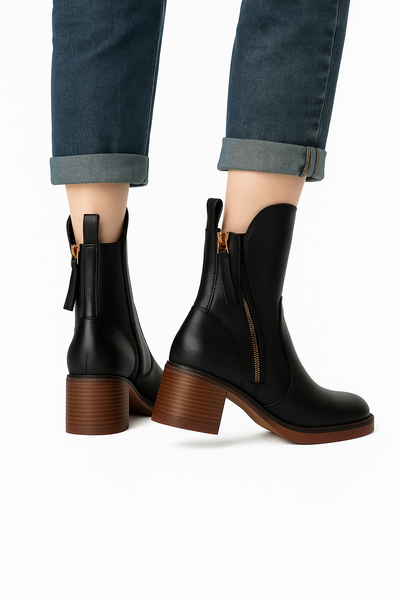 Leya | Botines de cuero