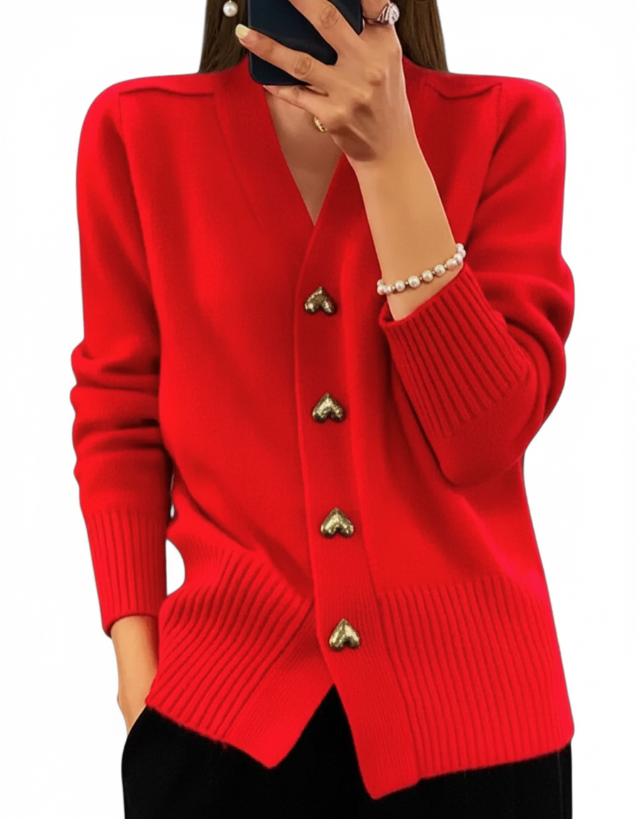 Cyra | Cárdigan Elegante de Punto