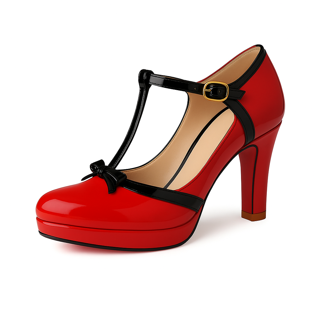 Lucía | Tacones Elegantes con Lazo